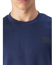 TIMBERLAND SILICON BADGE Camisa de entrenamiento peacoat - Sudaderas - 4
