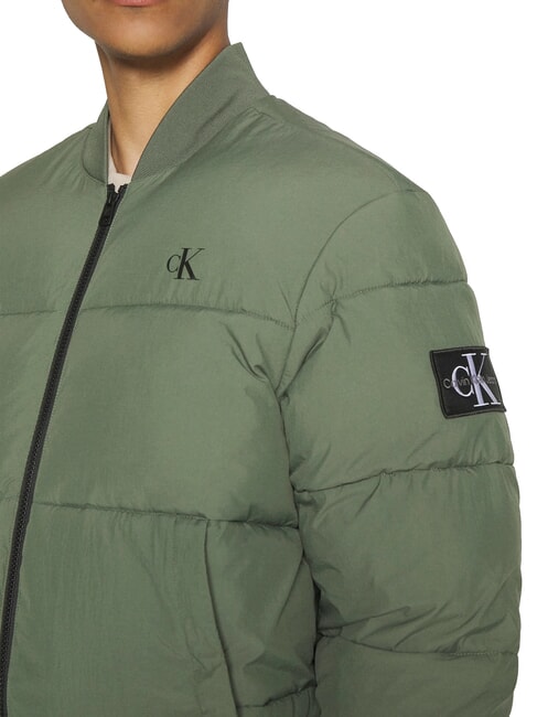 CK JEANS Edred&oacute;n relleno de plumas tomillo - Chaquetas de plumas para hombre