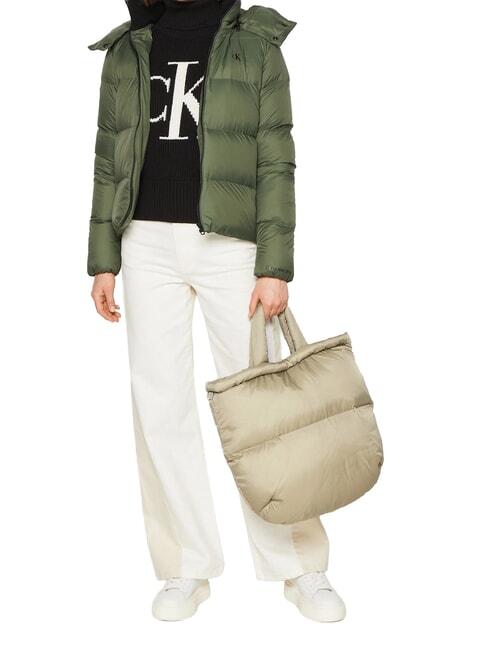 CK JEANS Chaqueta de plumas con capucha tomillo - Chaquetas de plumas de mujer