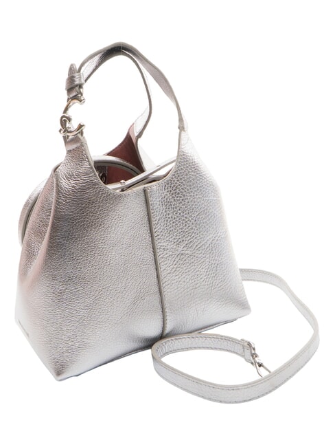 C-EASY  Bolso de hombro, con correa para el hombro acero - Bolsos Mujer