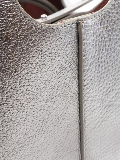 C-EASY  Bolso de hombro, con correa para el hombro acero - Bolsos Mujer