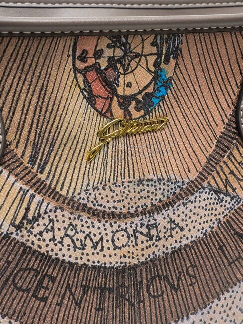 PLANETARIUM Bolsa de compras grande acuarela salvaje/ topo oscuro - Bolsos Mujer