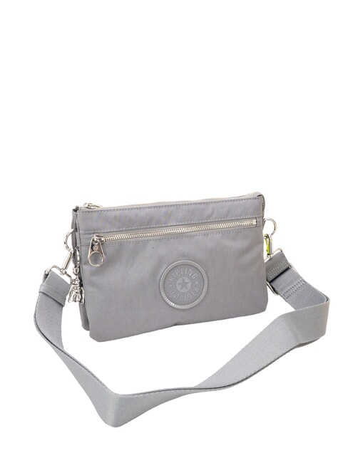 RIRI ZIP Bolso de hombro especia gris - Bolsos Mujer