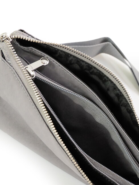 RIRI ZIP Bolso de hombro especia gris - Bolsos Mujer