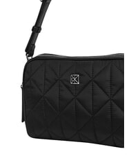 CALVIN KLEIN QUILTED NYLON Minibolso de hombro con correa para el hombro. En negro - Bolsos Mujer - 5