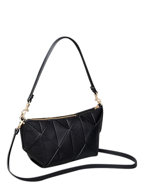 WOVEN Bolso de hombro En negro - Bolsos Mujer
