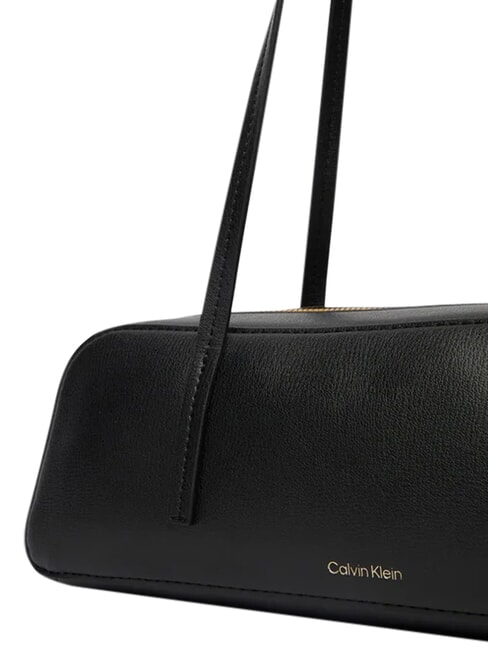 FOIL LOGO Bolso de hombro, bolso de maletero coco negro/tostado - Bolsos Mujer
