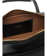 CALVIN KLEIN FOIL LOGO Bolso de hombro, bolso de maletero coco negro/tostado - Bolsos Mujer - 6