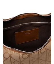 CALVIN KLEIN EMBLEM JAQUARD El bolso de hombro tallo de ma&iacute;z/tbd aop jqd - Bolsos Mujer - 6