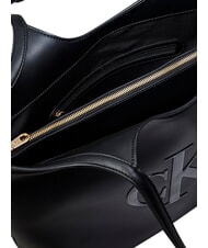 CALVIN KLEIN BOLD CK Bolso de compras, bolso de hombro En negro - Bolsos Mujer - 4