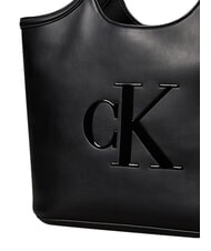 CALVIN KLEIN BOLD CK Bolso de compras, bolso de hombro En negro - Bolsos Mujer - 5
