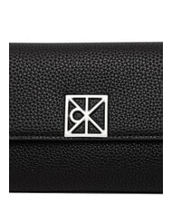 CALVIN KLEIN EMBLEM HW Bolso de mano, bolso de hombro En negro - Bolsos Mujer - 4