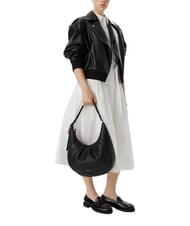 CALVIN KLEIN ENGRAVED HW Bolso de hombro En negro - Bolsos Mujer - 2