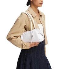 CALVIN KLEIN EMBLEM TRIO Bolso de hombro aliso blanco - Bolsos Mujer - 2