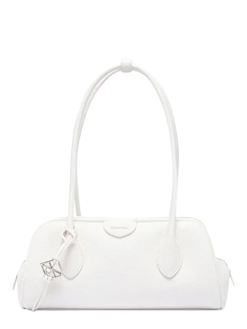EMBLEM TRIO Bolso de hombro aliso blanco - Bolsos Mujer