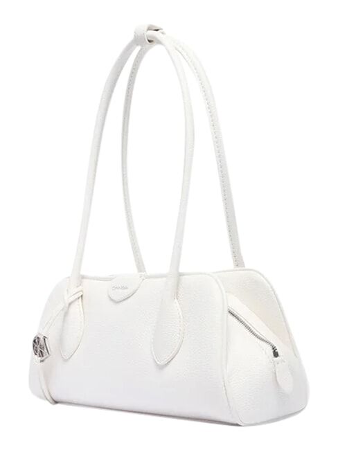 EMBLEM TRIO Bolso de hombro aliso blanco - Bolsos Mujer