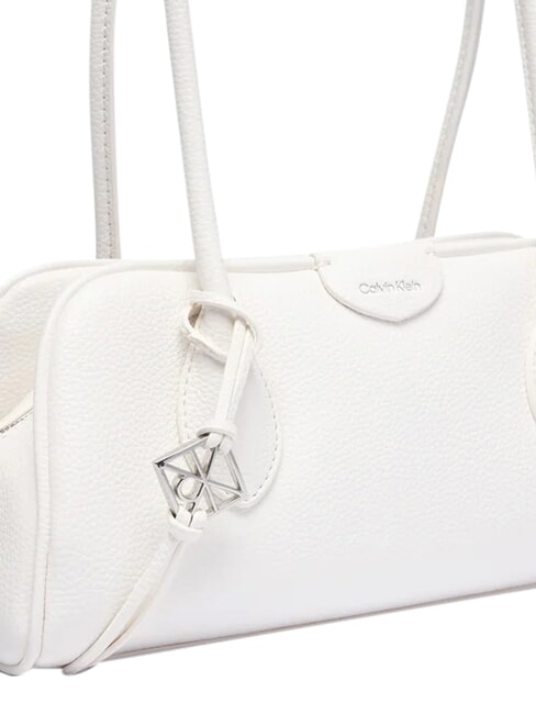 EMBLEM TRIO Bolso de hombro aliso blanco - Bolsos Mujer