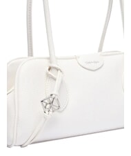 CALVIN KLEIN EMBLEM TRIO Bolso de hombro aliso blanco - Bolsos Mujer - 5