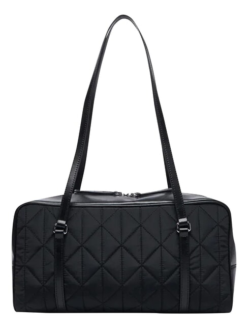 QUILTED NYLON El bolso de hombro En negro - Bolsos Mujer