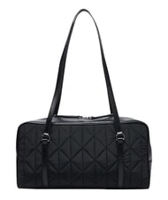 CALVIN KLEIN QUILTED NYLON El bolso de hombro En negro - Bolsos Mujer - 3