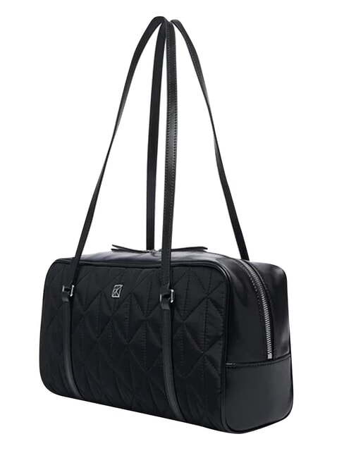 QUILTED NYLON El bolso de hombro En negro - Bolsos Mujer