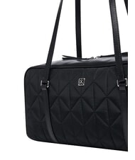 CALVIN KLEIN QUILTED NYLON El bolso de hombro En negro - Bolsos Mujer - 5