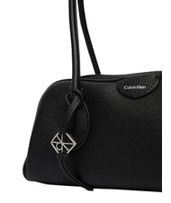 CALVIN KLEIN EMBLEM TRIO Bolso de hombro negro - Bolsos Mujer - 5