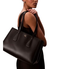 CALVIN KLEIN CK MEDIUM  El bolso de hombro En negro - Bolsos Mujer - 2
