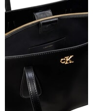 CALVIN KLEIN CK MEDIUM  El bolso de hombro En negro - Bolsos Mujer - 4