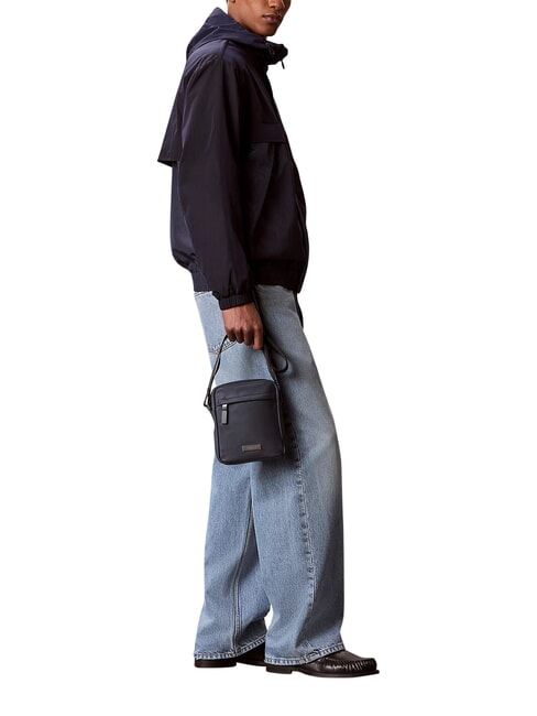 CLEAN Bolso de hombro azul pizarra - Bandoleras Hombre