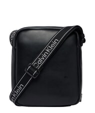 CALVIN KLEIN BOLD LOGO WEBBING Bolso de hombro En negro - Bandoleras Hombre - 4