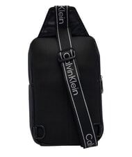 CALVIN KLEIN BOLD LOGO WEBBING Bolso de hombro En negro - Bandoleras Hombre - 3