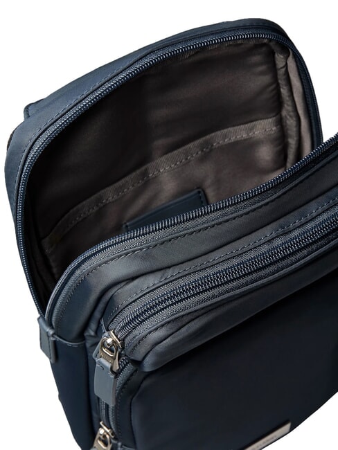 CLEAN SQUARE Bolso de hombro azul pizarra - Bandoleras Hombre