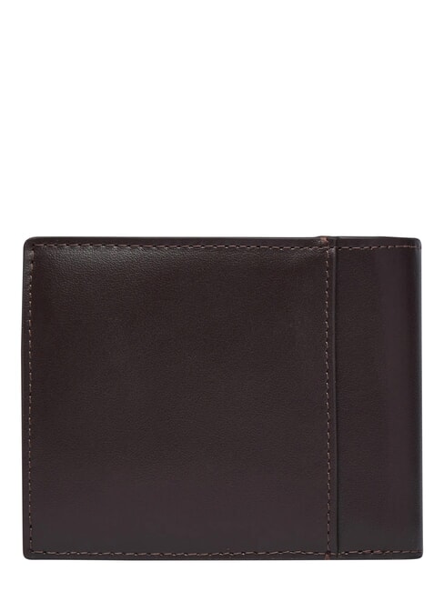 RAISED Cartera con monedero ck marr&oacute;n oscuro - Carteras Hombre