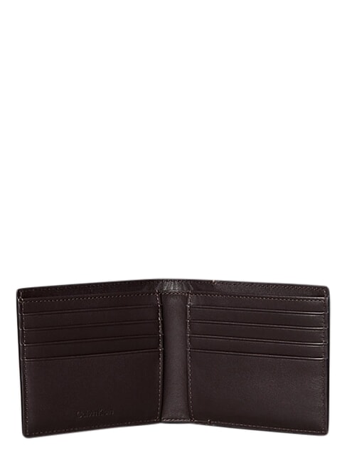 RAISED Cartera de cuero ck marr&oacute;n oscuro - Carteras Hombre