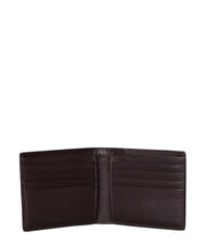 CALVIN KLEIN RAISED Cartera de cuero ck marr&oacute;n oscuro - Carteras Hombre - 2