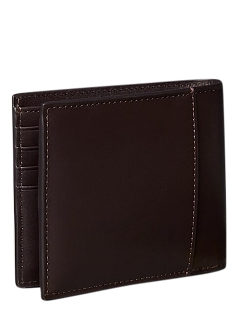 RAISED Cartera de cuero ck marr&oacute;n oscuro - Carteras Hombre