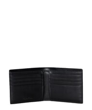 CALVIN KLEIN RAISED Cartera de cuero En negro - Carteras Hombre - 2