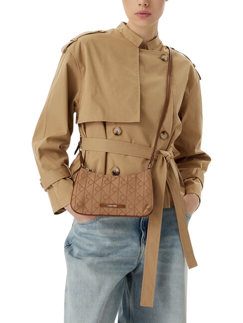 EMBLEM AOP Minibolso de hombro tallo de ma&iacute;z/tbd aop jqd - Bolsos Mujer