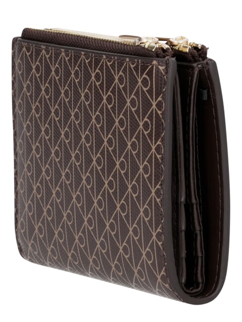 EMBLEM AOP Cartera con doble cremallera aop negro - Carteras Mujer
