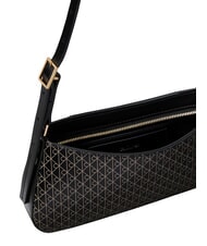 CALVIN KLEIN EMBLEM AOP Bolso de hombro ajustable aop negro - Bolsos Mujer - 4