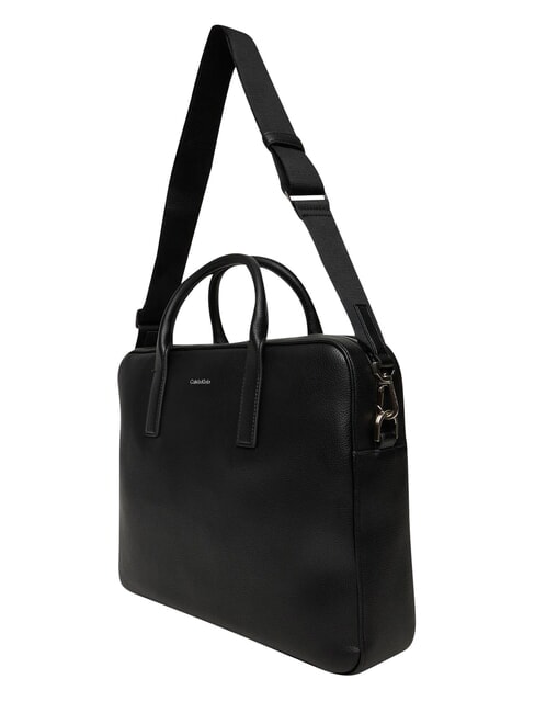 RAISED Bolso para port&aacute;til con correa para el hombro. En negro - Maletines de Trabajo