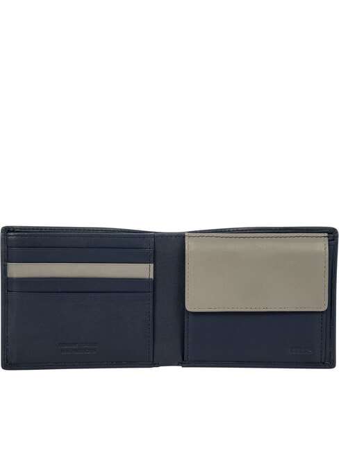 BERNINA Monedero de cuero tipo billetera oc&eacute;ano - Carteras Hombre