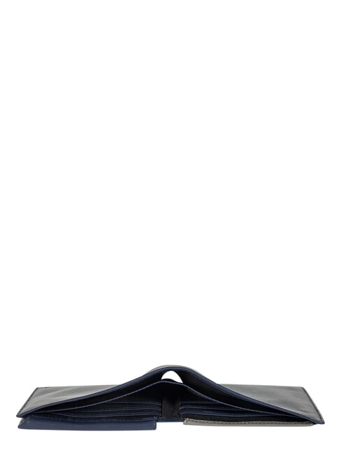BERNINA Monedero con solapa de cuero oc&eacute;ano - Carteras Hombre