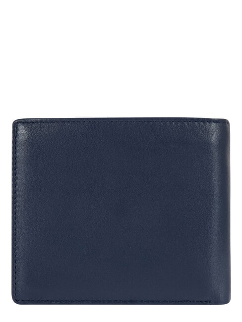BERNINA Monedero con solapa de cuero oc&eacute;ano - Carteras Hombre