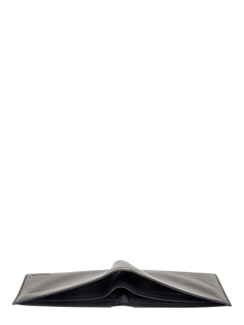 BERNINA Cartera de piel para 8 tarjetas negro - Carteras Hombre