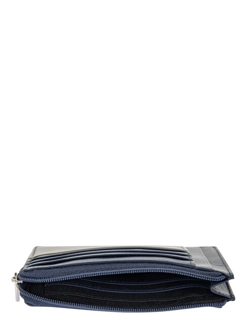 BERNINA  Cartera plana de piel oc&eacute;ano - Carteras Mujer