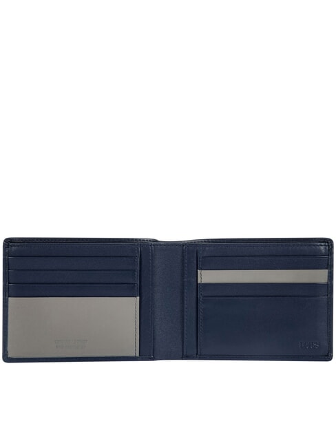 BERNINA Cartera de cuero de 8 cc oc&eacute;ano - Carteras Hombre