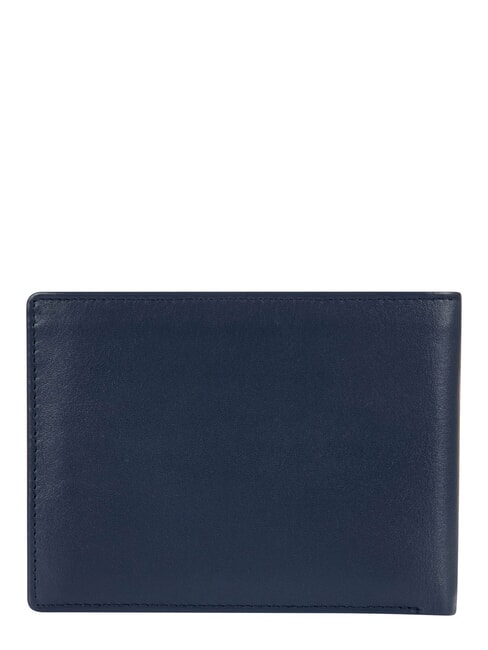 BERNINA Cartera de cuero de 8 cc oc&eacute;ano - Carteras Hombre