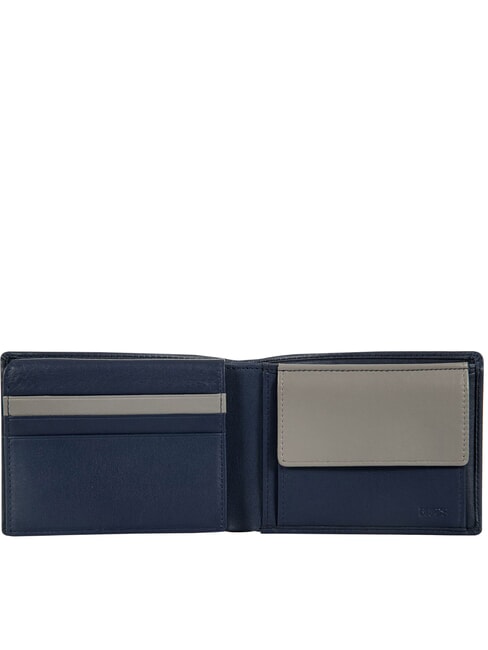 BERNINA Cartera de cuero para hombre oc&eacute;ano - Carteras Hombre